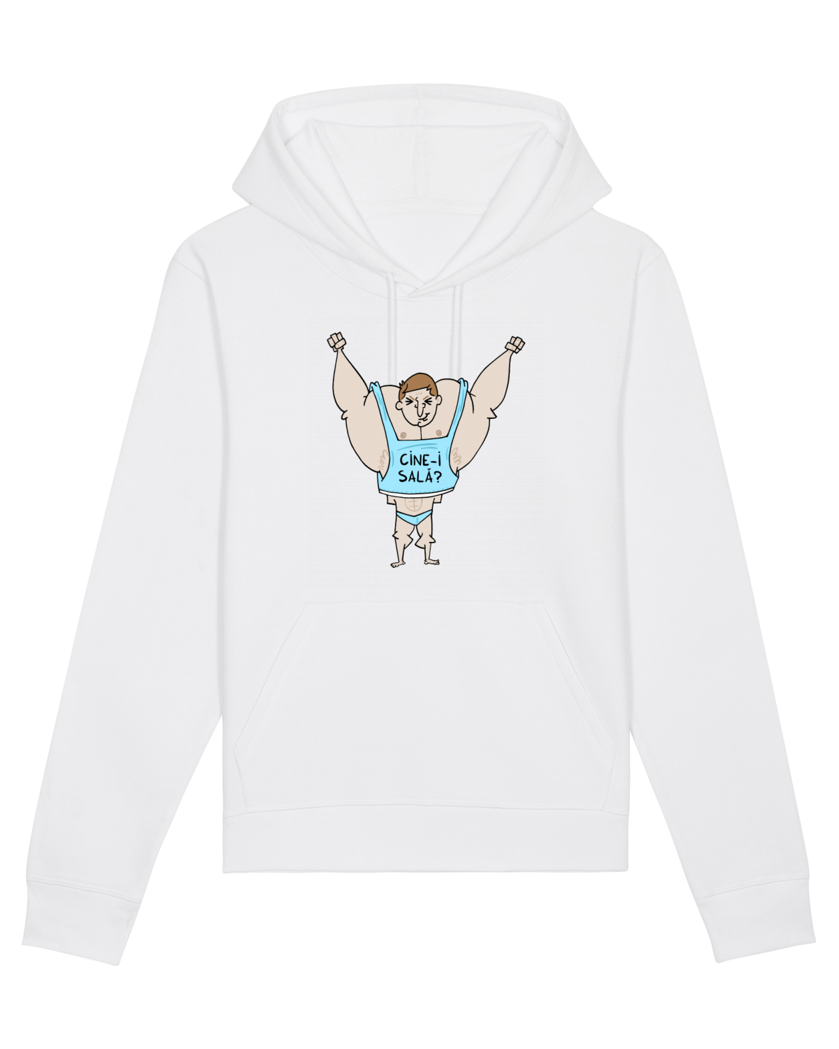 Hanorac Unisex Drummer White