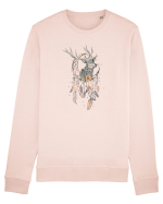 Cerb Floral Dreamcatcher Luna Bluză mânecă lungă Unisex Rise