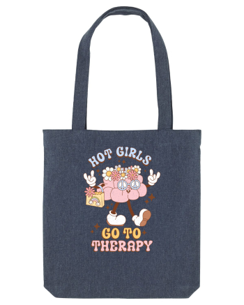 HOT GIRLS GO TO THERAPY Midnight Blue