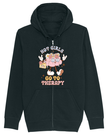 HOT GIRLS GO TO THERAPY Black
