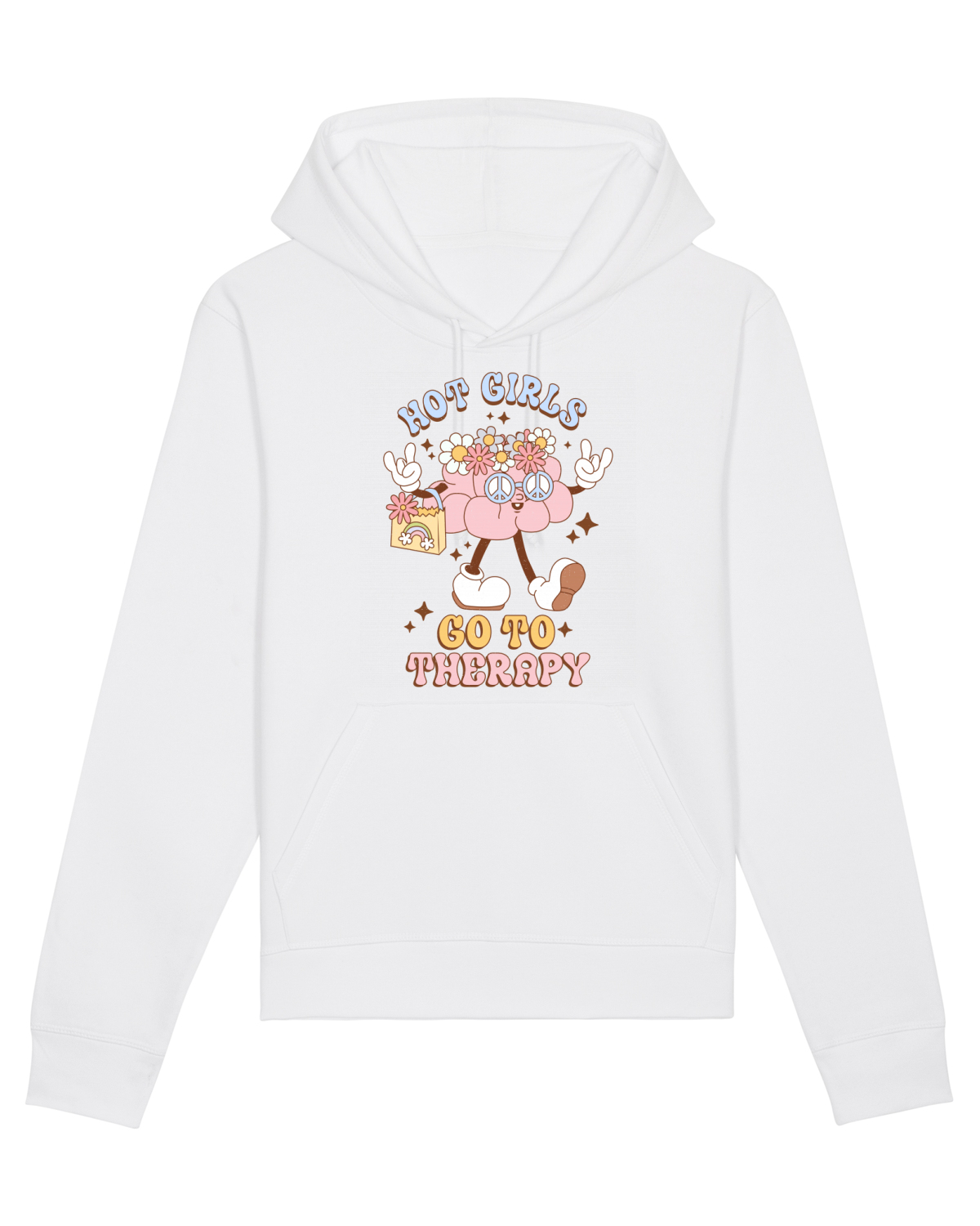 Hanorac Unisex Drummer White