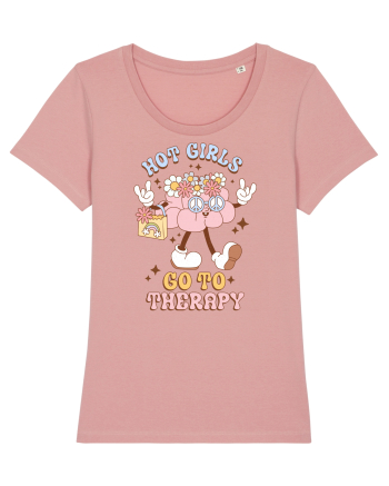 HOT GIRLS GO TO THERAPY Canyon Pink