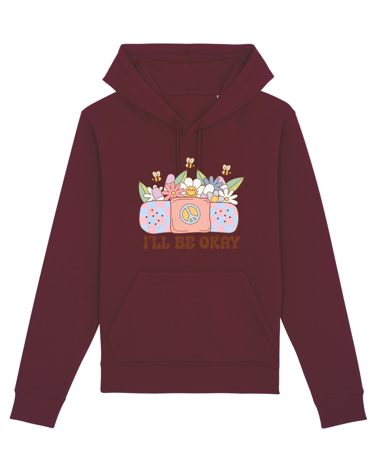 Hanorac Unisex Drummer Burgundy