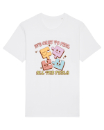 IT'S OKAY TO FEEL ALL THE FEELS Tricou mânecă scurtă Unisex Rocker