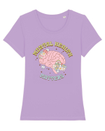 MENTAL HEALTH MATTERS Tricou mânecă scurtă guler larg fitted Damă Expresser