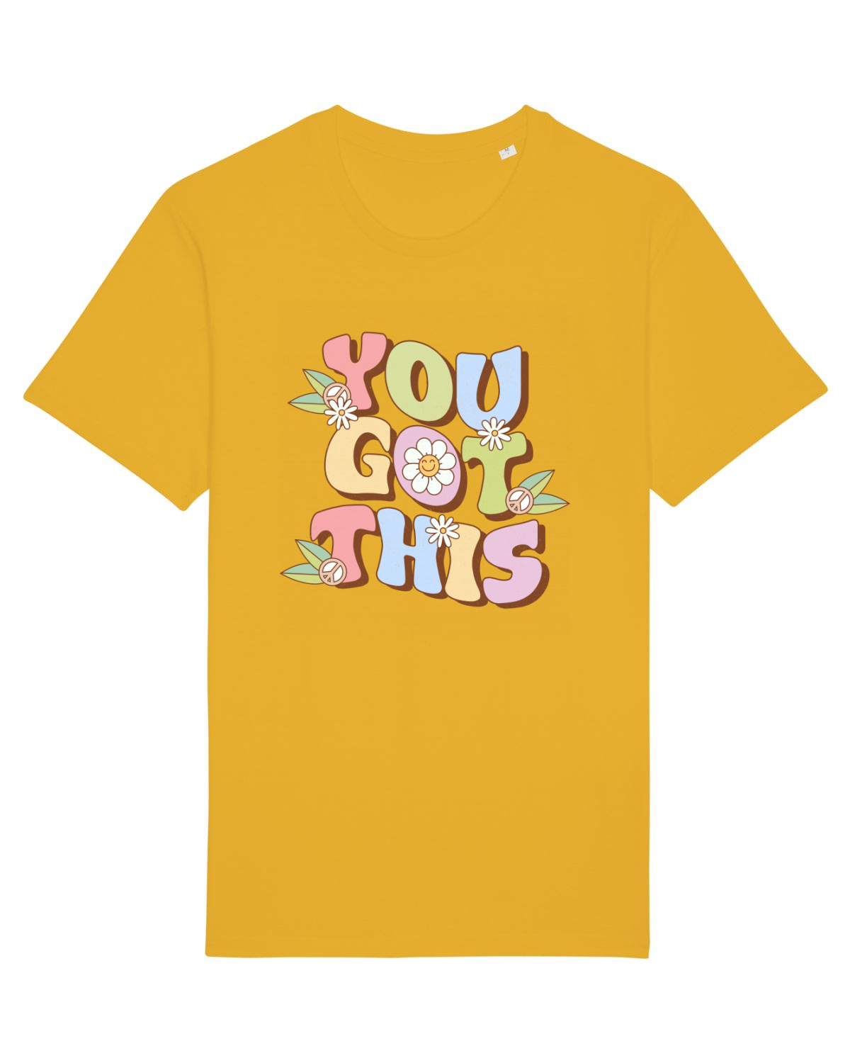 Tricou mânecă scurtă Unisex Rocker Spectra Yellow