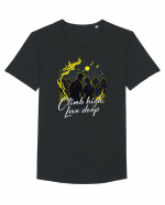 pt montaniarzii îndrăgostiți - Climb high love deep Tricou mânecă scurtă guler larg Bărbat Skater