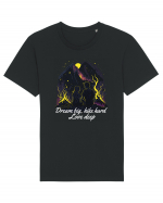 pt montaniarzii îndrăgostiți - Dream big, hike hard, love deep Tricou mânecă scurtă Unisex Rocker