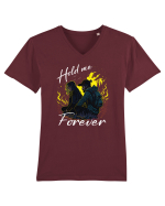 pt montaniarzii îndrăgostiți - Hold me forever Tricou mânecă scurtă guler V Bărbat Presenter