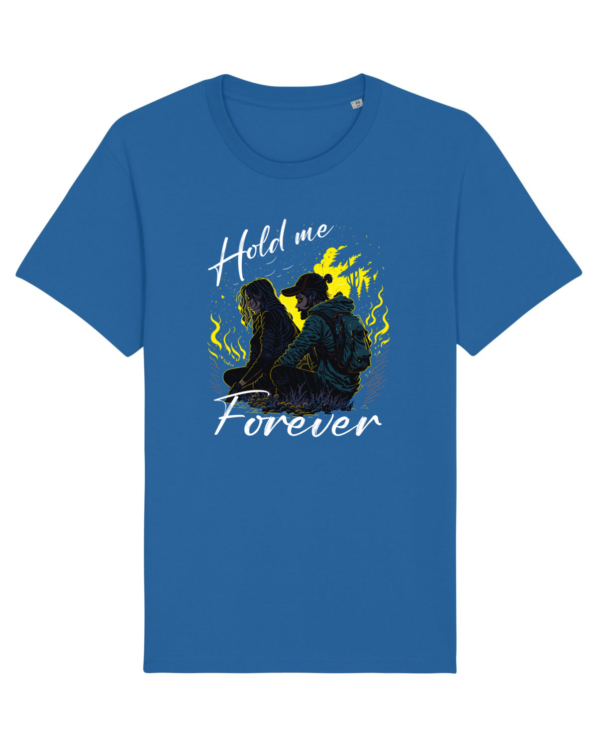 Tricou mânecă scurtă Unisex Rocker Royal Blue