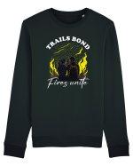pt montaniarzii îndrăgostiți - Trails bond, fires unite Bluză mânecă lungă Unisex Rise