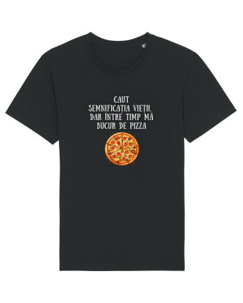 CAUT SEMNIFICAȚIA VIEȚII - PIZZA Black