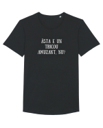 TRICOU AMUZANT, NU? Tricou mânecă scurtă guler larg Bărbat Skater