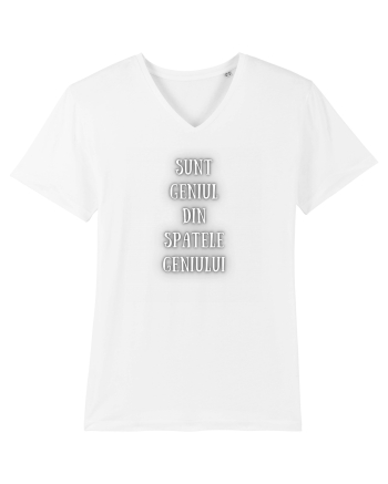 SUNT GENIUL DIN SPATELE GENIULUI White
