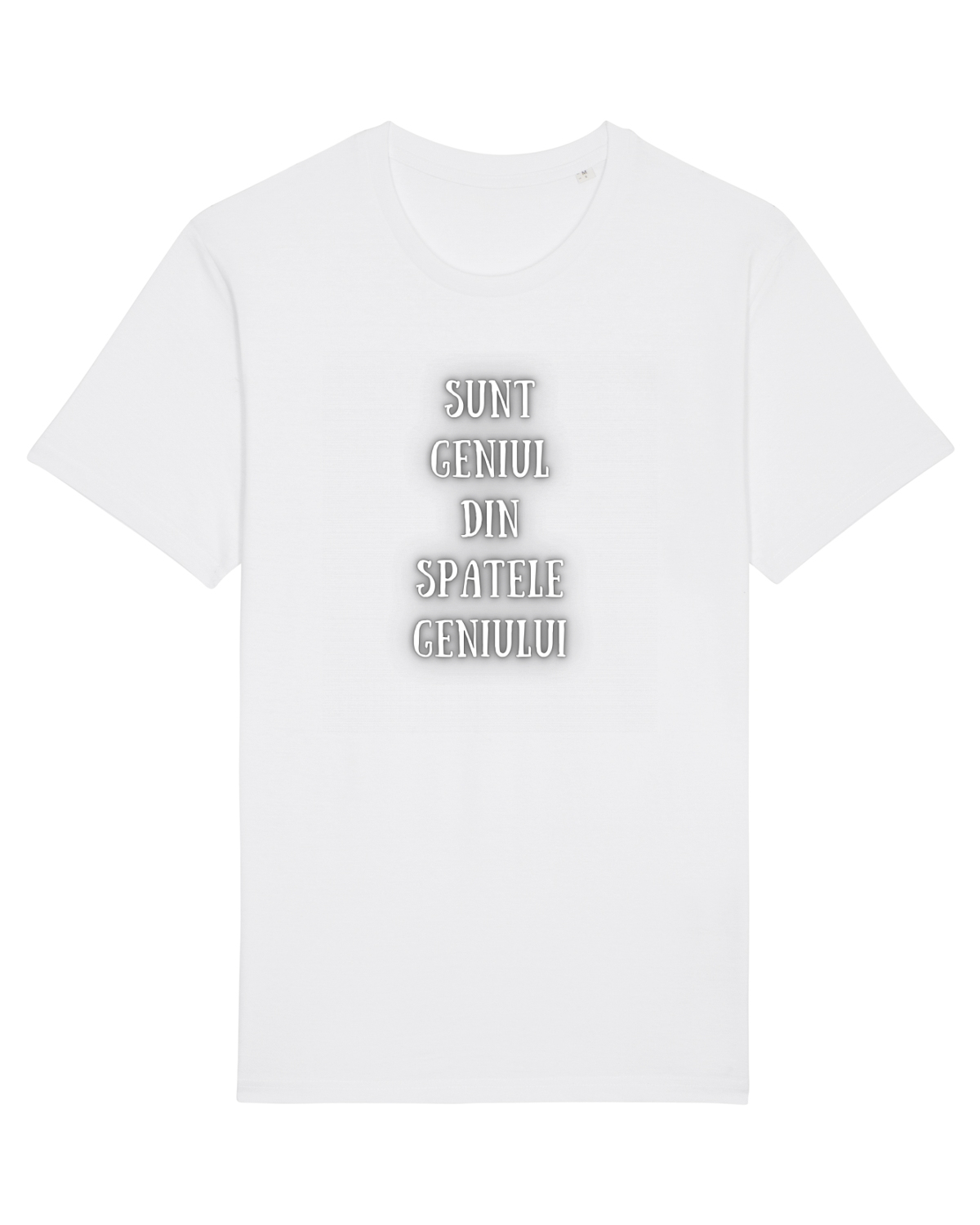 Tricou mânecă scurtă Unisex Rocker White