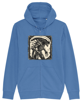  Alien Skeleton -  Sci-Fi Original | Design Unic Bright Blue