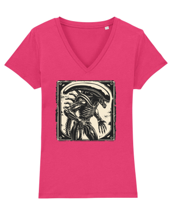  Alien Skeleton -  Sci-Fi Original | Design Unic Raspberry