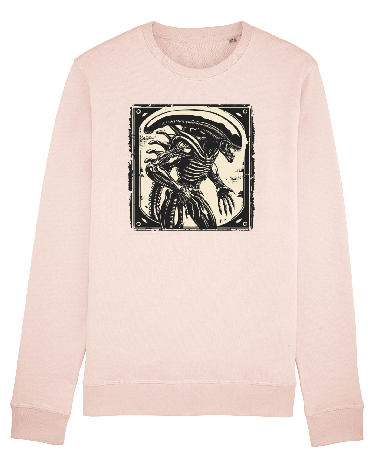 Bluză mânecă lungă Unisex Rise Candy Pink