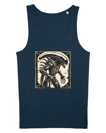  Alien Skeleton -  Sci-Fi Original | Design Unic Navy