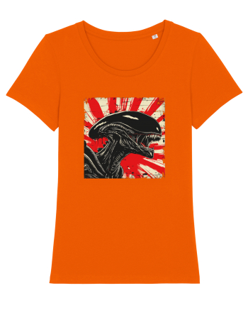  Alien Skeleton -  Sci-Fi Original  Bright Orange