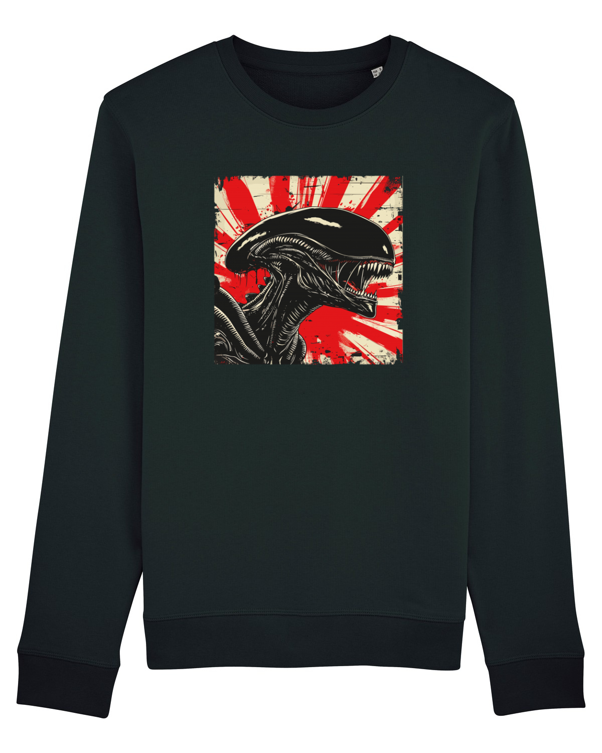 Bluză mânecă lungă Unisex Rise Black