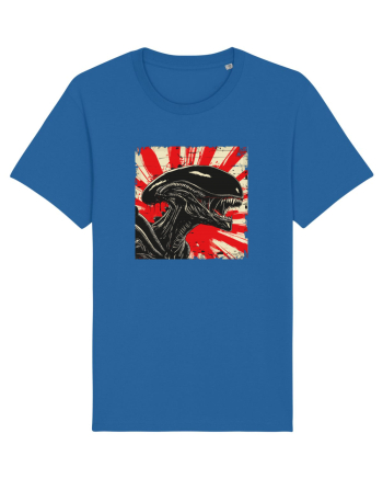  Alien Skeleton -  Sci-Fi Original  Royal Blue