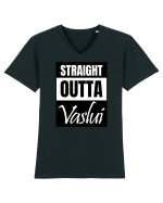 Direct din Vaslui Tricou mânecă scurtă guler V Bărbat Presenter