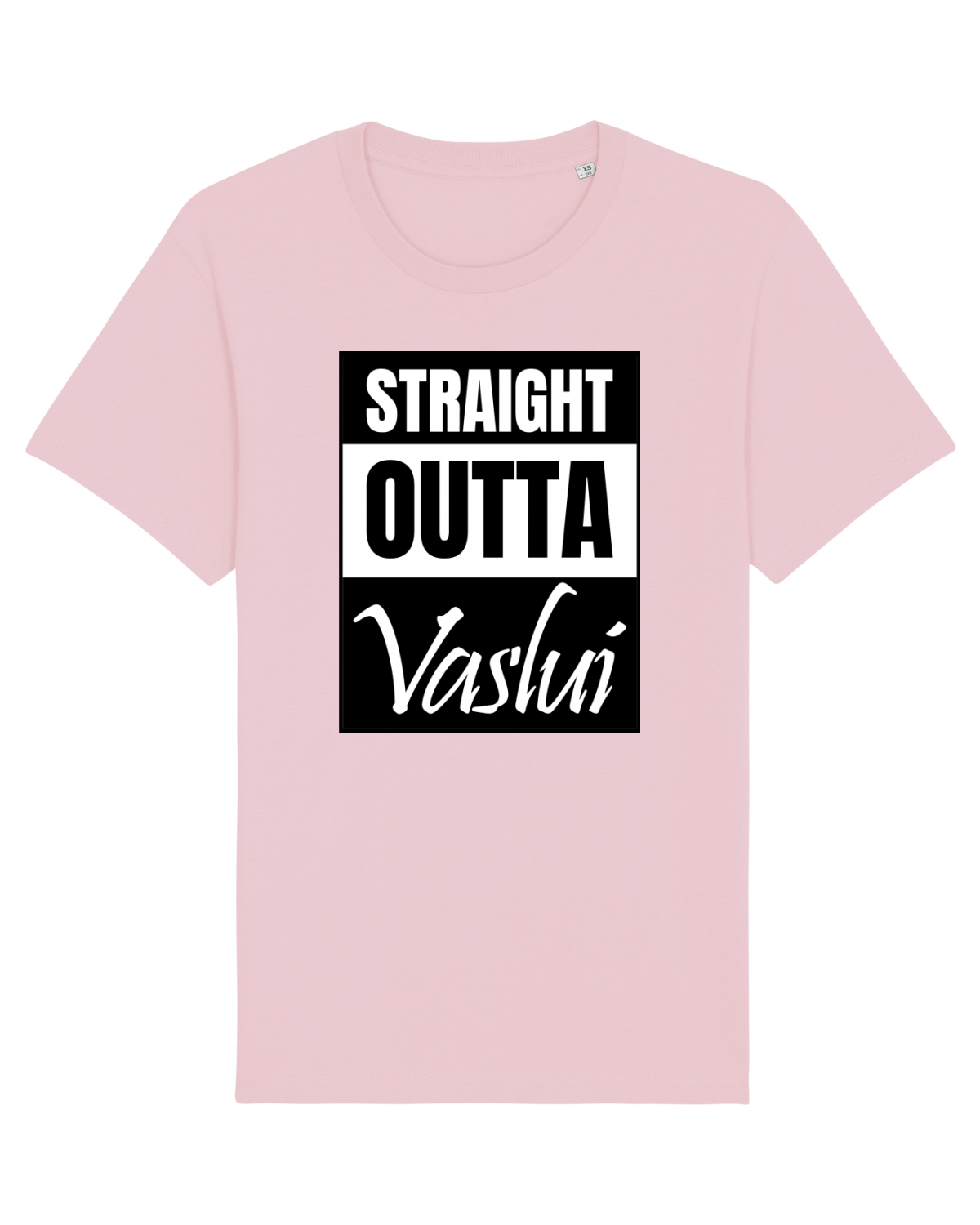 Tricou mânecă scurtă Unisex Rocker Cotton Pink