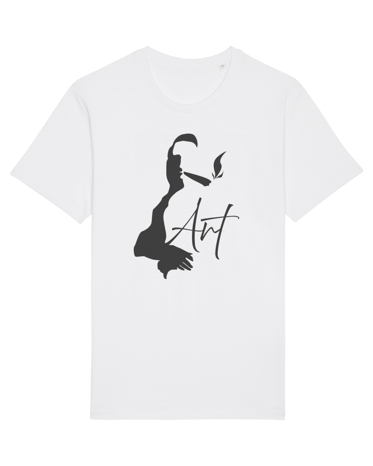 Tricou mânecă scurtă Unisex Rocker White