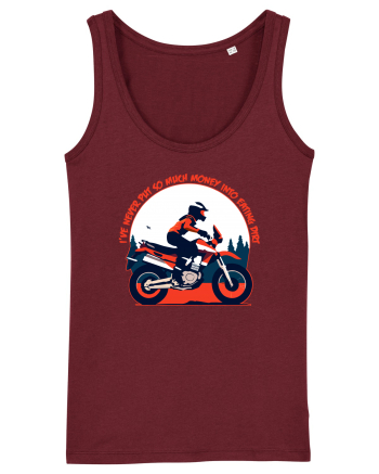 Dirt bikes are always fun Burgundy