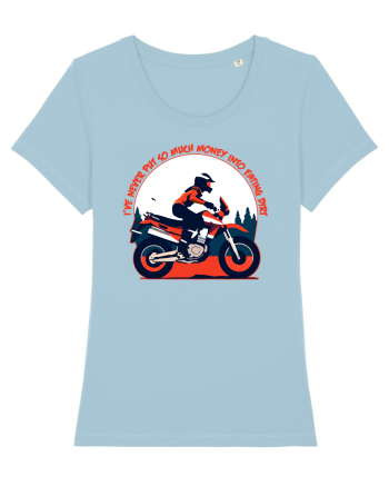 Dirt bikes are always fun Sky Blue