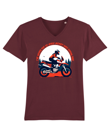 Dirt bikes are always fun Burgundy
