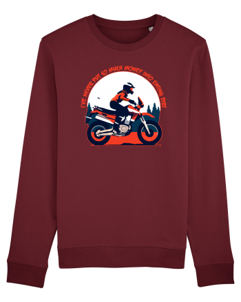 Dirt bikes are always fun Burgundy