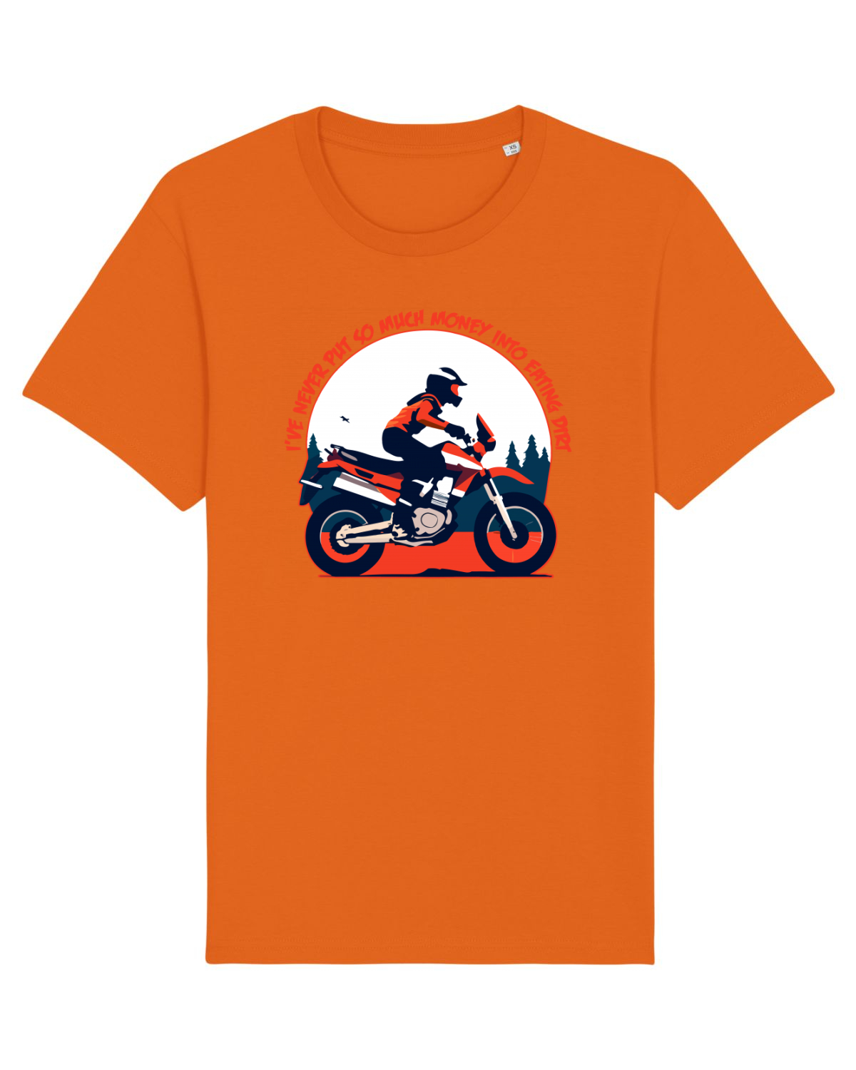 Tricou mânecă scurtă Unisex Rocker Bright Orange