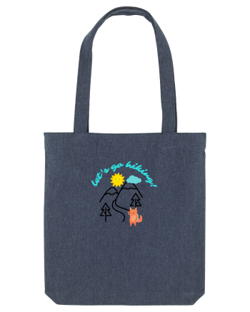Let's Go Hiking! Midnight Blue