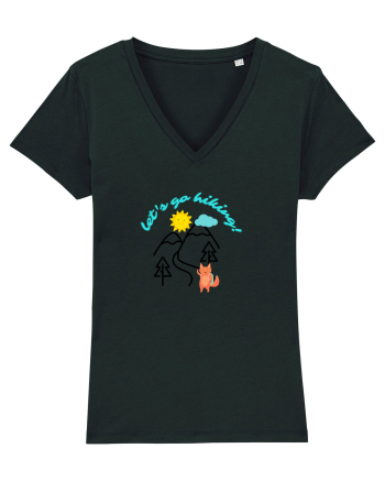 Let's Go Hiking! Black