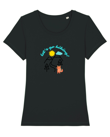 Let's Go Hiking! Black