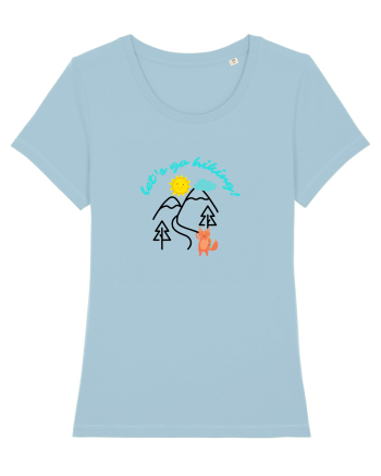 Let's Go Hiking! Sky Blue