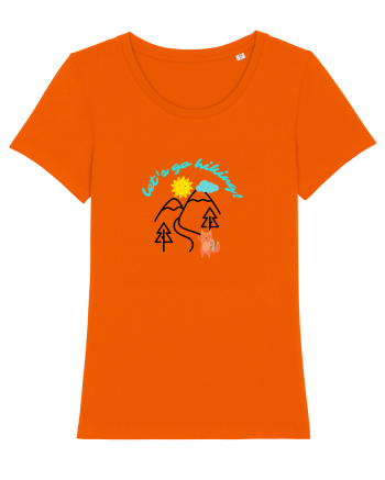 Let's Go Hiking! Bright Orange