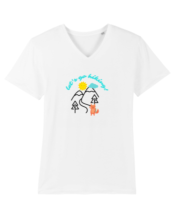 Let's Go Hiking! White