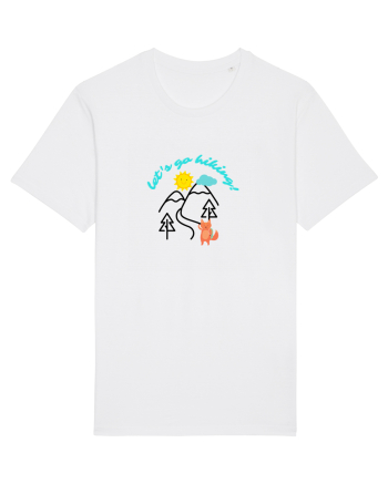 Let's Go Hiking! White