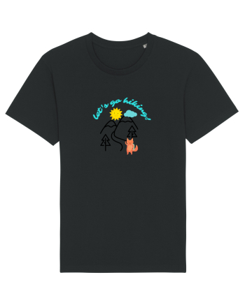Let's Go Hiking! Black