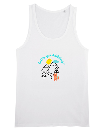 Let's Go Hiking! White