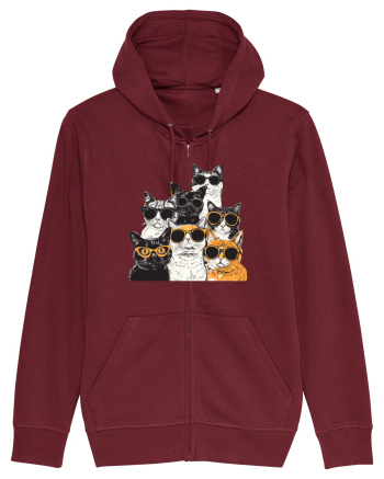 Cool Cat Squad Burgundy