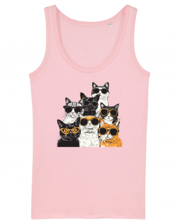 Cool Cat Squad Cotton Pink