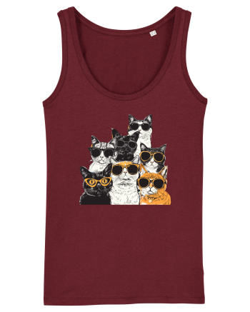 Cool Cat Squad Burgundy