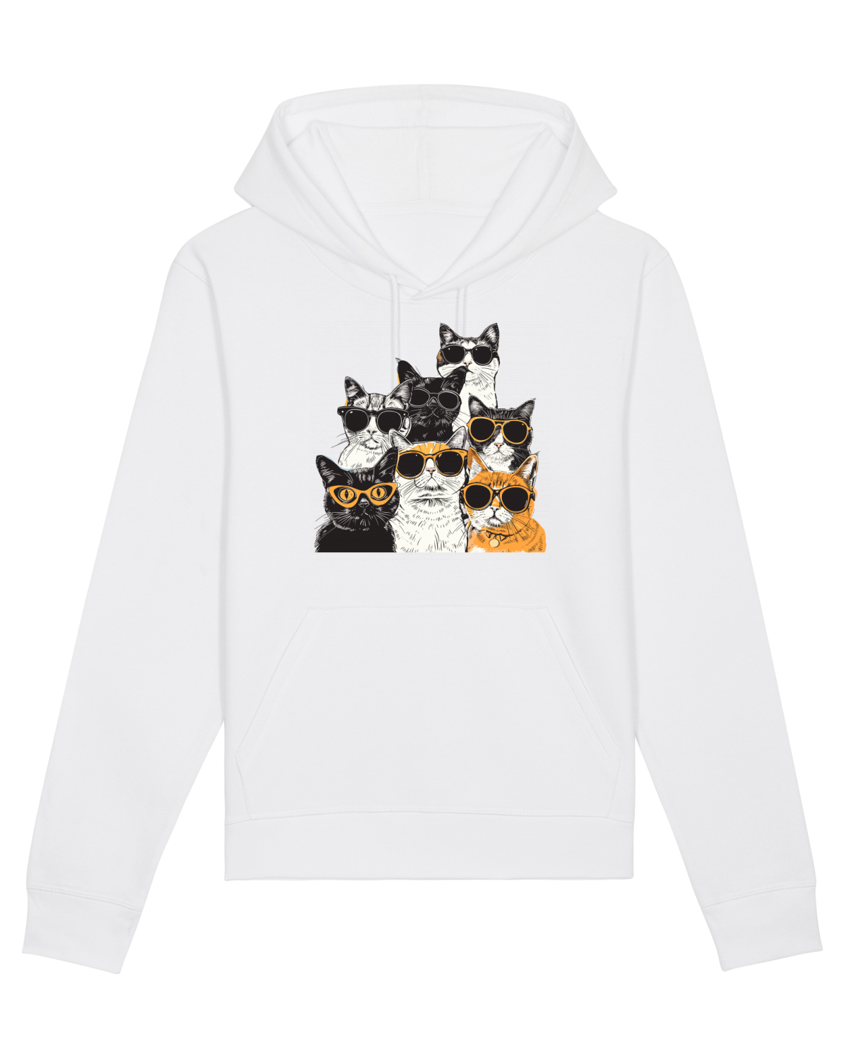 Hanorac Unisex Drummer White