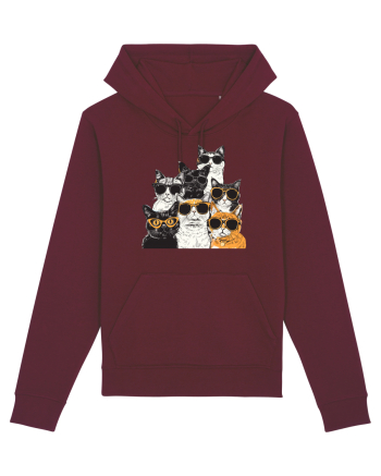Cool Cat Squad Burgundy