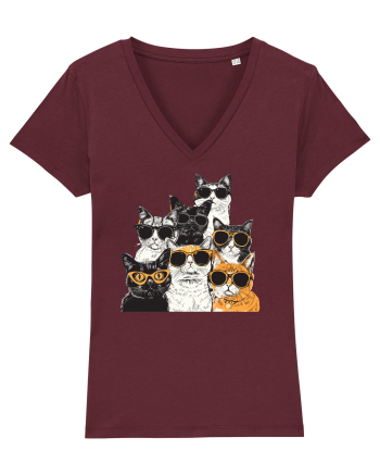 Cool Cat Squad Burgundy