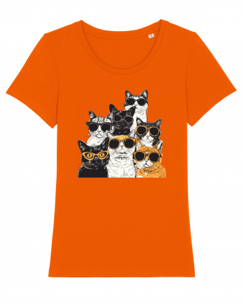 Cool Cat Squad Bright Orange
